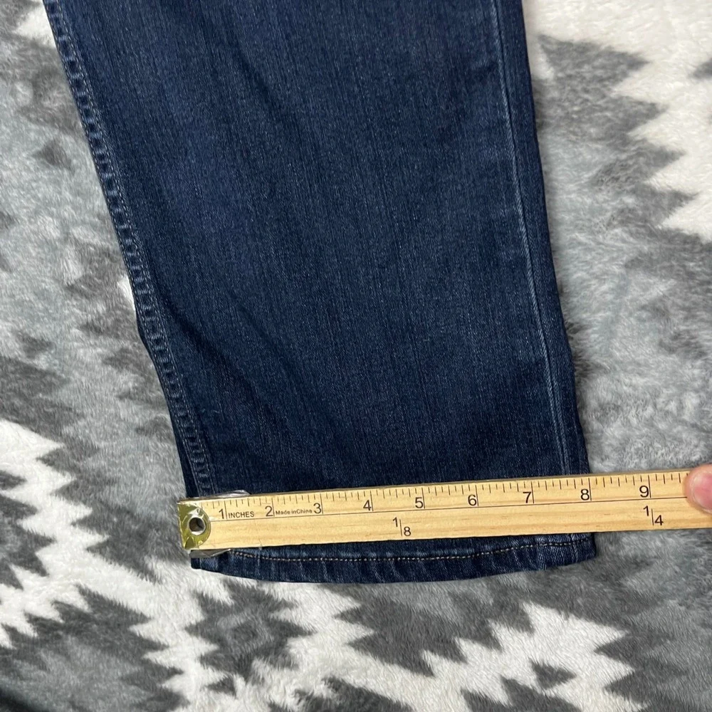 Paige Normandie X-Long Dark Indigo Straight Leg Jeans Mens 36x35 Made in USA